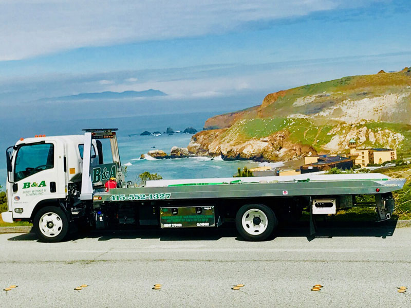 Flatbed-Tow-Truck-San-Francisco-B-A-Towing