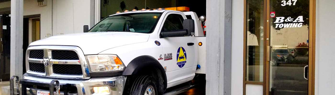 Towtrucknearmesanfrancisco B &amp; A Towing